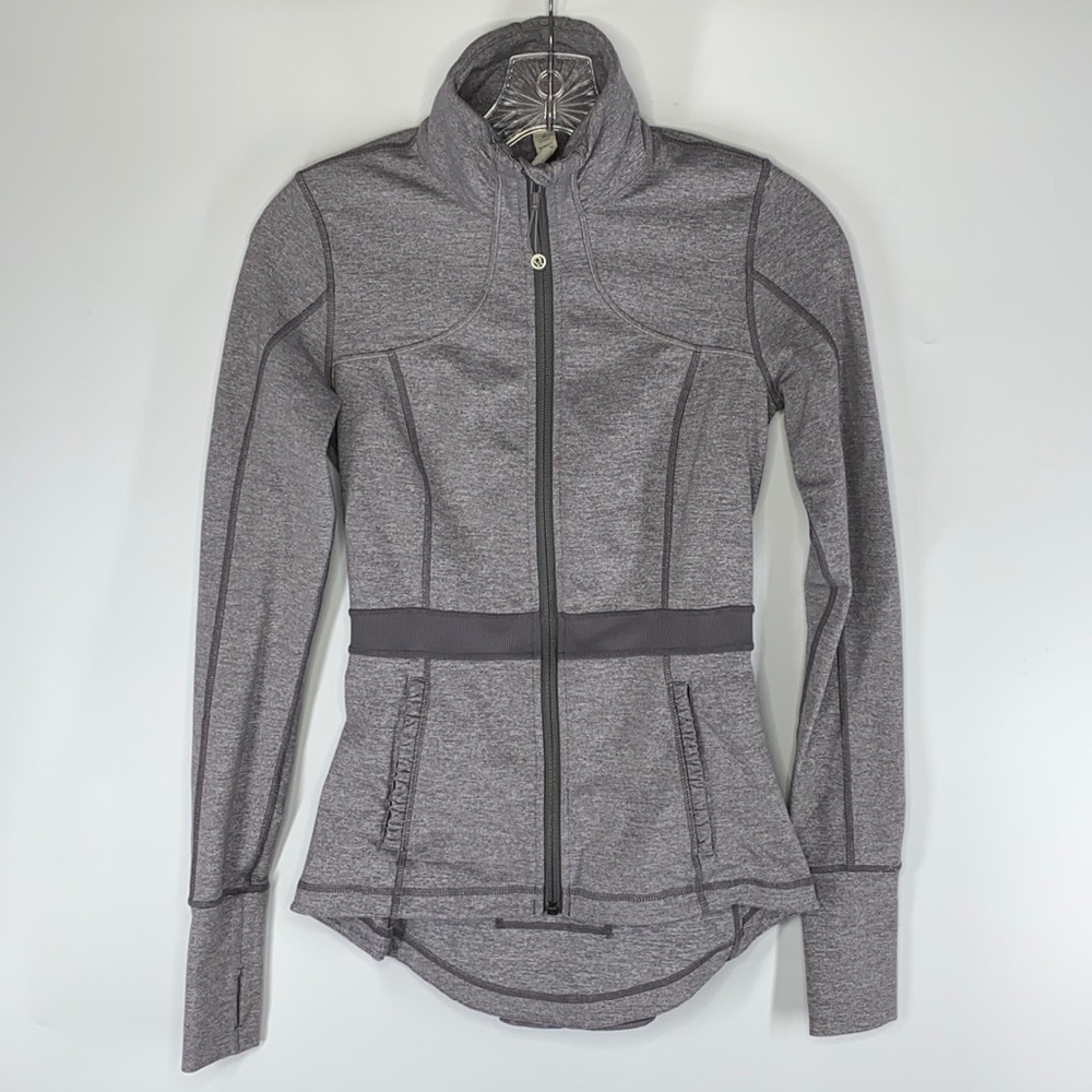 Lululemon RARE Peplum Riding Jacket Size 4